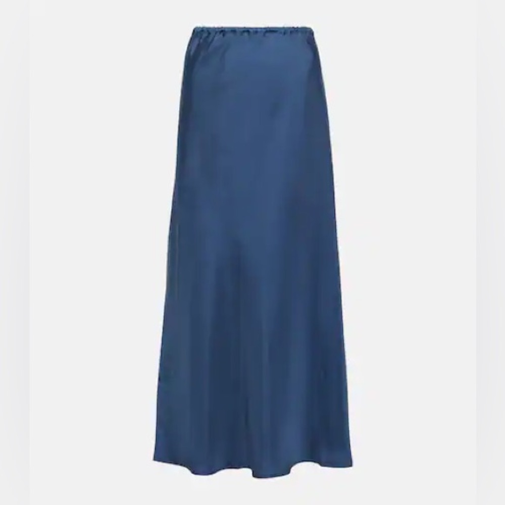 Dries Van Noten blue maxi skirt